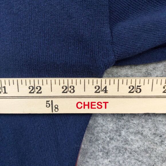 ZARA MAN Varsity Letter Cardigan Large Navy Blue Burgundy Colorblock Sweater - Picture 4 of 10